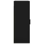 Armario de pared negro 34,5x34x90 cm de , Aparadores - Ref: Foro24-828925, Precio: 55,74 €, Descuento: %