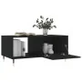 Black plywood coffee table 90x50x40 cm by , Coffee table - Ref: Foro24-829189, Price: 50,30 €, Discount: %