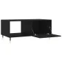 Black plywood coffee table 90x50x40 cm by , Coffee table - Ref: Foro24-829189, Price: 50,30 €, Discount: %