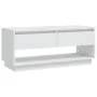 TV-Möbel aus weißem Sperrholz, 102x41x44 cm. von , TV-Möbel - Ref: Foro24-809485, Preis: 66,27 €, Rabatt: %