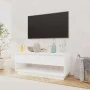 TV-Möbel aus weißem Sperrholz, 102x41x44 cm. von , TV-Möbel - Ref: Foro24-809485, Preis: 66,27 €, Rabatt: %