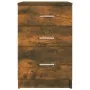 Mesita de noche madera contrachapada roble ahumado 40x40x63 cm de , Mesitas de noche - Ref: Foro24-820520, Precio: 55,33 €, D...