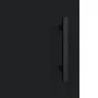 Engineered wood black sideboard 69.5x34x90 cm by , Sideboards - Ref: Foro24-830285, Price: 150,54 €, Discount: %