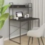 Engineered wood computer desk in black, 110x60x138cm by , Desks - Ref: Foro24-30204, Price: 102,83 €, Discount: %