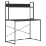 Engineered wood computer desk in black, 110x60x138cm by , Desks - Ref: Foro24-30204, Price: 102,83 €, Discount: %