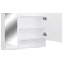Badezimmerschrank mit Spiegel Weiß MDF 80x15x60 cm von vidaXL, Badezimmerwaschtische - Ref: Foro24-323604, Preis: 135,33 €, R...