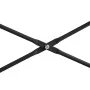 Engineered wood computer desk in black, 110x60x138cm by , Desks - Ref: Foro24-30204, Price: 102,83 €, Discount: %