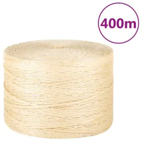 Sisal-Seil 100% 3 mm 400 m von , Seile und Metallschnüre - Ref: Foro24-155005, Preis: 29,43 €, Rabatt: %
