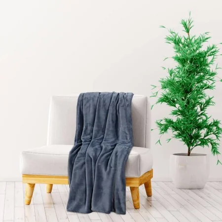 Gray polyester blanket Ultimate 150x200 cm by , Blankets - Ref: Foro24-136264, Price: 27,91 €, Discount: %