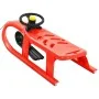Trineo con volante polipropileno rojo 102,5x40x23 cm de , Trineos - Ref: Foro24-93725, Precio: 71,29 €, Descuento: %