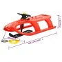 Trineo con volante polipropileno rojo 102,5x40x23 cm de , Trineos - Ref: Foro24-93725, Precio: 71,29 €, Descuento: %
