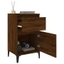Bedside table in brown oak color, 40x35x70 cm by , Nightstands - Ref: Foro24-819722, Price: 48,32 €, Discount: %