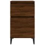 Bedside table in brown oak color, 40x35x70 cm by , Nightstands - Ref: Foro24-819722, Price: 48,32 €, Discount: %