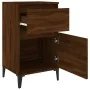 Nachttisch in brauner Eiche, 40x35x70 cm. von , Nachttische - Ref: Foro24-819722, Preis: 48,92 €, Rabatt: %