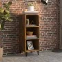 Smoked oak engineered wood sideboard 34.5x32.5x90 cm by , Sideboards - Ref: Foro24-817423, Price: 53,36 €, Discount: %