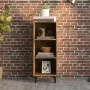 Smoked oak engineered wood sideboard 34.5x32.5x90 cm by , Sideboards - Ref: Foro24-817423, Price: 53,36 €, Discount: %