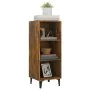Smoked oak engineered wood sideboard 34.5x32.5x90 cm by , Sideboards - Ref: Foro24-817423, Price: 53,36 €, Discount: %