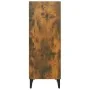 Smoked oak engineered wood sideboard 34.5x32.5x90 cm by , Sideboards - Ref: Foro24-817423, Price: 53,36 €, Discount: %