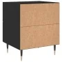 Nachttisch aus schwarzem Ingenieurholz 40x35x47,5 cm. von , Nachttische - Ref: Foro24-827262, Preis: 54,69 €, Rabatt: %