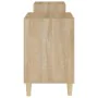 Fernsehmöbel aus Eichenholz-Sonoma-Sperrholz 160x35x55 cm. von , TV-Möbel - Ref: Foro24-821191, Preis: 93,00 €, Rabatt: %