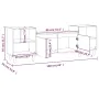 Fernsehmöbel aus Eichenholz-Sonoma-Sperrholz 160x35x55 cm. von , TV-Möbel - Ref: Foro24-821191, Preis: 93,00 €, Rabatt: %