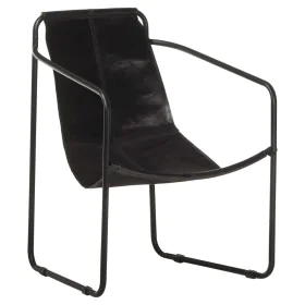 Schwarzer Echtleder-Entspannungssessel von , Sessel - Ref: Foro24-323727, Preis: 92,59 €, Rabatt: %