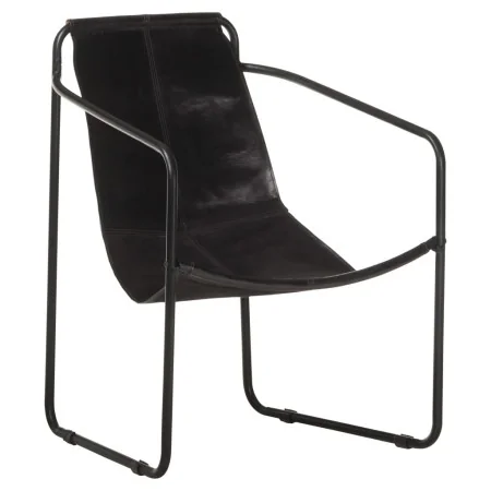 Schwarzer Echtleder-Entspannungssessel von , Sessel - Ref: Foro24-323727, Preis: 92,59 €, Rabatt: %