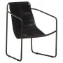 Schwarzer Echtleder-Entspannungssessel von , Sessel - Ref: Foro24-323727, Preis: 92,59 €, Rabatt: %