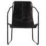 Schwarzer Echtleder-Entspannungssessel von , Sessel - Ref: Foro24-323727, Preis: 92,59 €, Rabatt: %