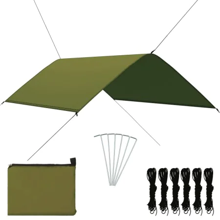 Grüne Außenplane 3x2 m von , Sonnenschirme - Ref: Foro24-93056, Preis: 30,70 €, Rabatt: %
