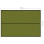 Grüne Außenplane 3x2 m von , Sonnenschirme - Ref: Foro24-93056, Preis: 30,70 €, Rabatt: %