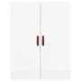 Glossy white wall cabinet 69.5x34x90 cm by , Sideboards - Ref: Foro24-828398, Price: 79,34 €, Discount: %