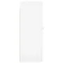 Glossy white wall cabinet 69.5x34x90 cm by , Sideboards - Ref: Foro24-828398, Price: 79,34 €, Discount: %