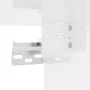 Glossy white wall cabinet 69.5x34x90 cm by , Sideboards - Ref: Foro24-828398, Price: 79,34 €, Discount: %
