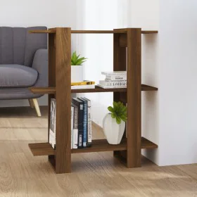 Regal/Trennwand Eiche Braun 80x30x87 cm von , Bücherregale und Regale - Ref: Foro24-813580, Preis: 48,28 €, Rabatt: %