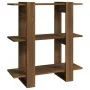 Regal/Trennwand Eiche Braun 80x30x87 cm von , Bücherregale und Regale - Ref: Foro24-813580, Preis: 48,28 €, Rabatt: %