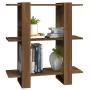 Regal/Trennwand Eiche Braun 80x30x87 cm von , Bücherregale und Regale - Ref: Foro24-813580, Preis: 48,28 €, Rabatt: %