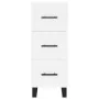 Engineered wood white sideboard 34.5x34x90 cm by , Sideboards - Ref: Foro24-828628, Price: 79,19 €, Discount: %