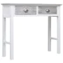 Gray wooden console table 90x30x77 cm by , Side tables - Ref: Foro24-284143, Price: 135,39 €, Discount: %