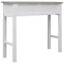 Gray wooden console table 90x30x77 cm by , Side tables - Ref: Foro24-284143, Price: 135,39 €, Discount: %