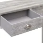 Gray wooden console table 90x30x77 cm by , Side tables - Ref: Foro24-284143, Price: 135,39 €, Discount: %