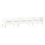 Mueble de TV madera de ingeniería blanco brillo 150x36x30 cm de , Muebles TV - Ref: Foro24-829142, Precio: 100,58 €, Descuent...