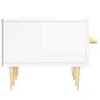 Mueble de TV madera de ingeniería blanco brillo 150x36x30 cm de , Muebles TV - Ref: Foro24-829142, Precio: 100,58 €, Descuent...