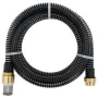 Suction hose with black PVC and brass connectors, 29 mm diameter, 3 meters long. by , Garden hoses - Ref: Foro24-151054, Pric...