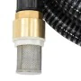 Suction hose with black PVC and brass connectors, 29 mm diameter, 3 meters long. by , Garden hoses - Ref: Foro24-151054, Pric...