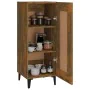 Ingenieurholz-Vitrine, geräucherter Eichenholz-Look, 34,5x34x90 cm. von , Sideboards - Ref: Foro24-817435, Preis: 55,25 €, Ra...