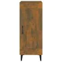 Ingenieurholz-Vitrine, geräucherter Eichenholz-Look, 34,5x34x90 cm. von , Sideboards - Ref: Foro24-817435, Preis: 55,25 €, Ra...
