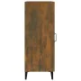 Ingenieurholz-Vitrine, geräucherter Eichenholz-Look, 34,5x34x90 cm. von , Sideboards - Ref: Foro24-817435, Preis: 55,25 €, Ra...