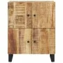 Sideboard with 4 solid mango wood doors 60x33x75 cm by , Sideboards - Ref: Foro24-352917, Price: 149,66 €, Discount: %