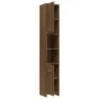 Armario de baño madera contrachapada roble marrón 30x30x183,5cm de , Muebles de baño - Ref: Foro24-815521, Precio: 83,44 €, D...